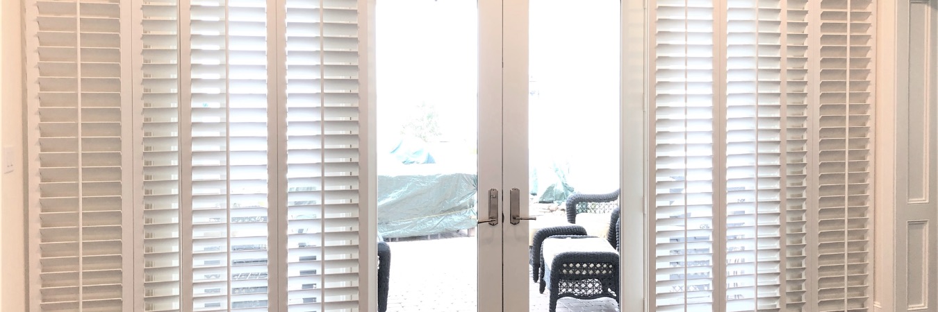 Sliding door shutters in Cincinnati