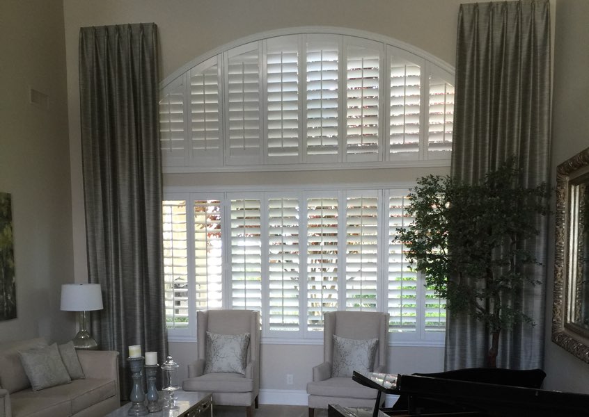 Arched Shutters In Cincinnati Sunburst Shutters Cincinnati