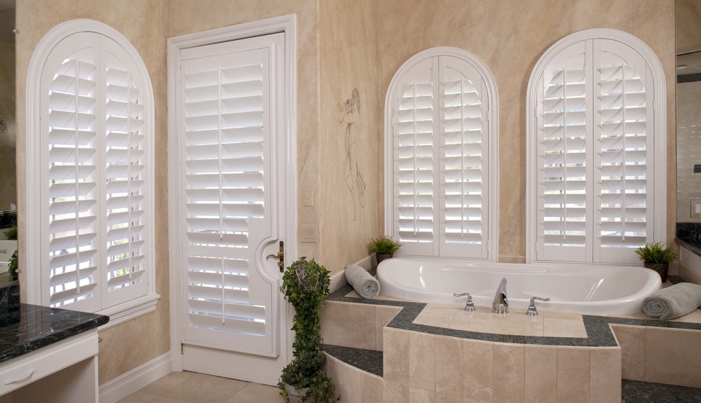 Arched Shutters In Cincinnati Sunburst Shutters Cincinnati